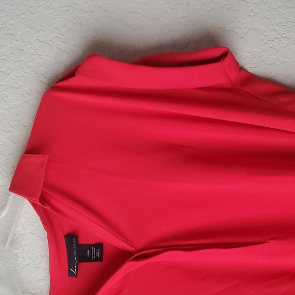 Lane Bryant 18/20 Cap Sleeve Mini Summer Casual Plus V-Neck Women Dress - Picture 7 of 15